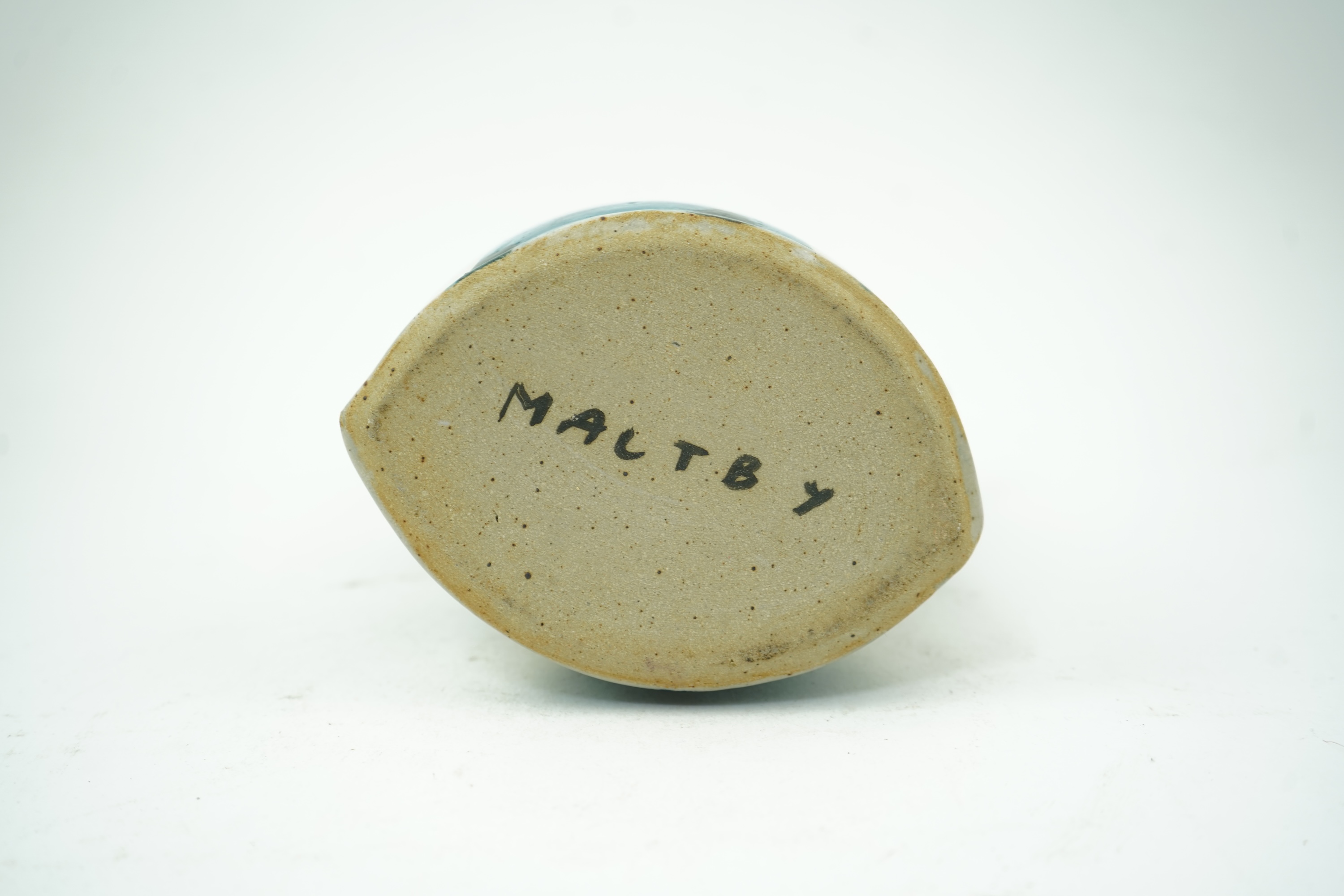 John Maltby (1936-2020): A free-form stoneware pouring vessel